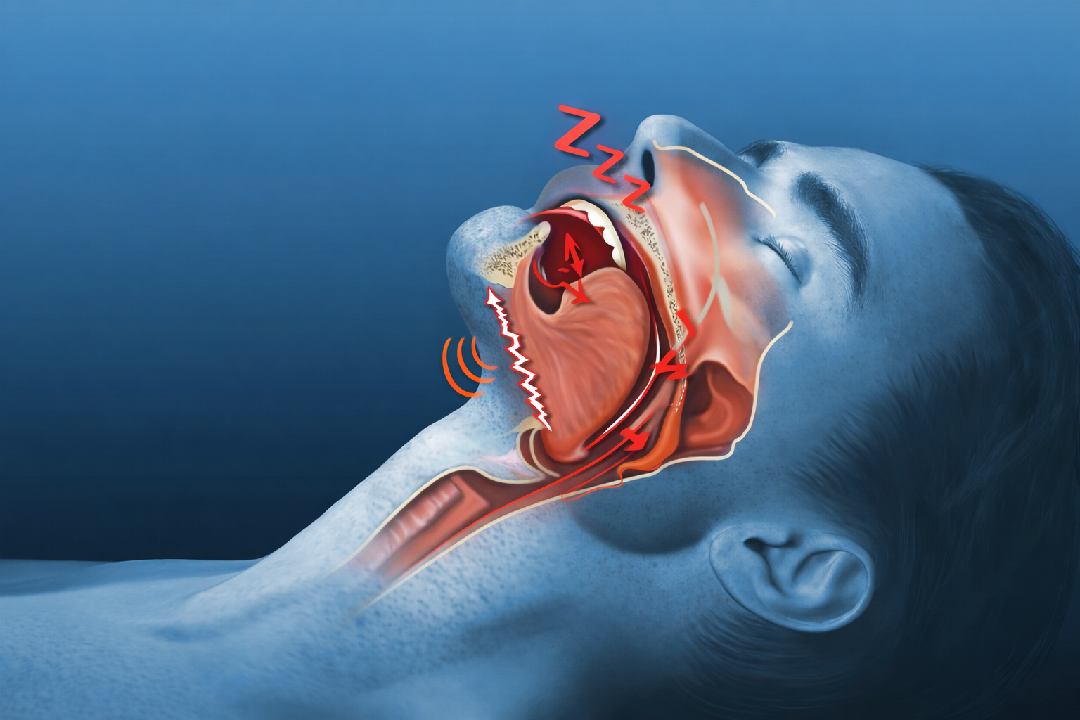 Ilustração do tratamento de Apneia do Sono - Vida Plena